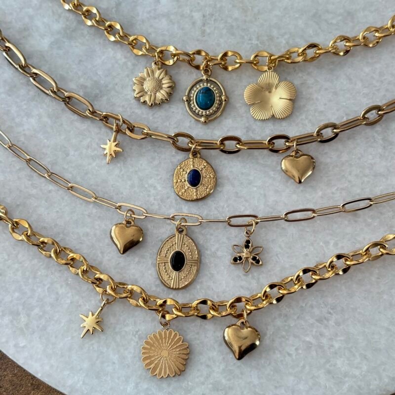 Ketting bloem - Afbeelding 3