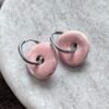 oorbellen peach