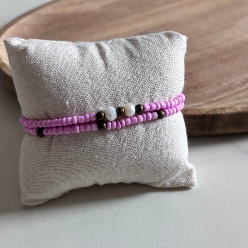 armbanden roze